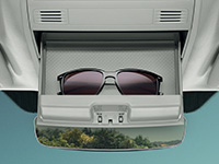 Sunglasses compartment
