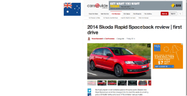 Carsguide.com.au | 2014 Skoda Rapid Spaceback review | first drive